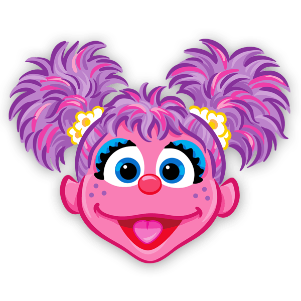 Stickers for Kids: Head of Abby Cadabby