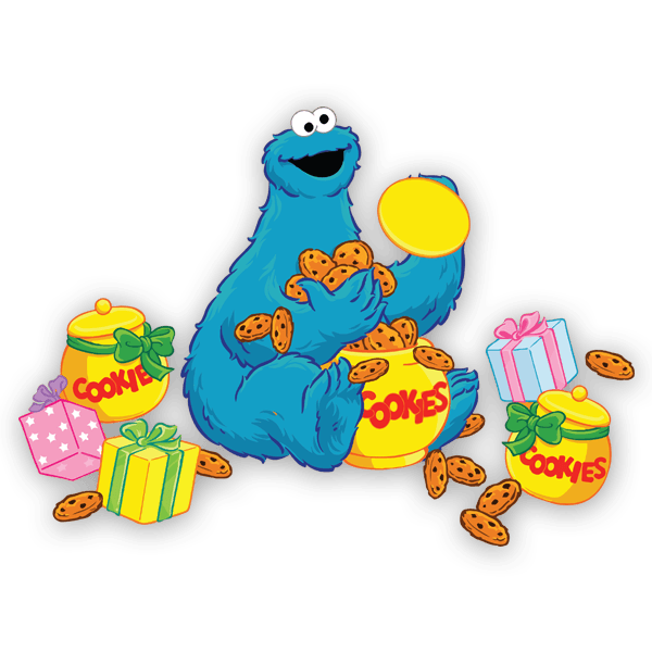 Stickers for Kids: Triky with boxes of cookies