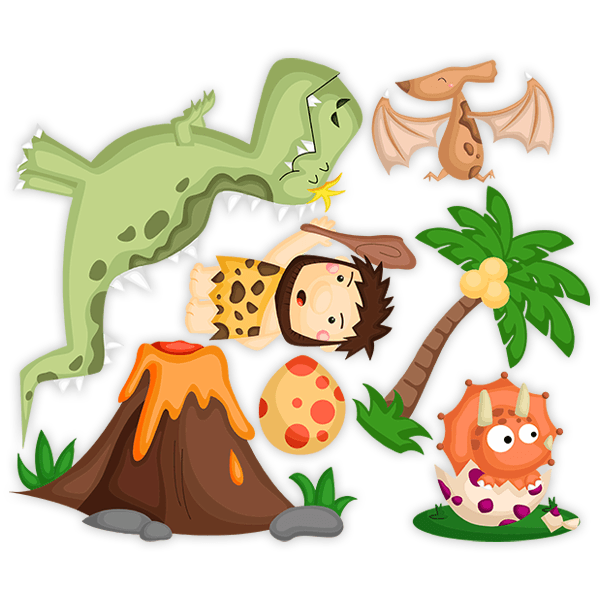 Stickers for Kids: Prehistoric kit