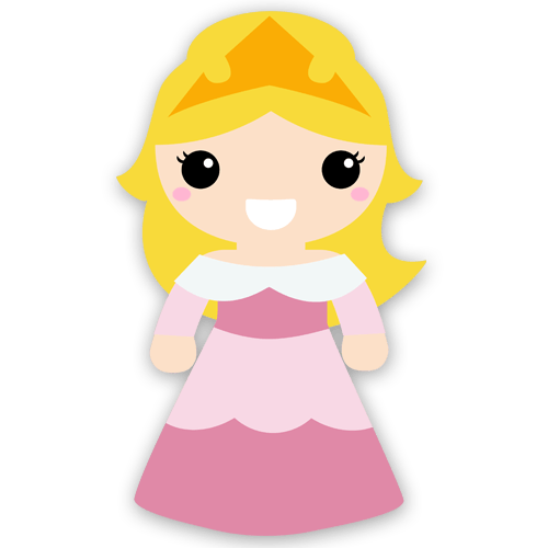 Stickers for Kids: Sleeping Beauty