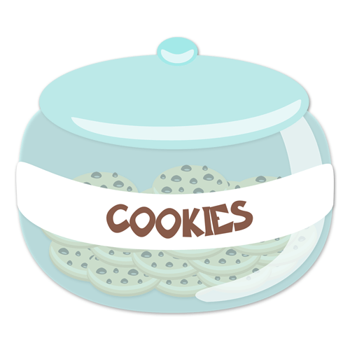 Stickers for Kids: Cookie jar