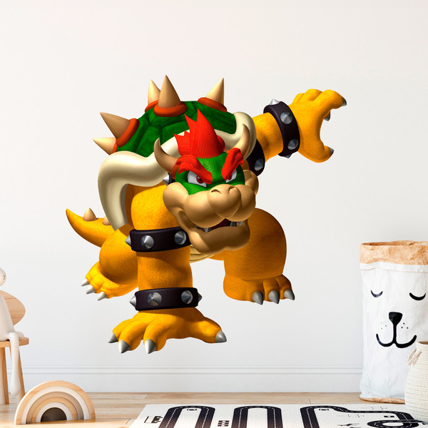 Stickers for Kids: Bowser