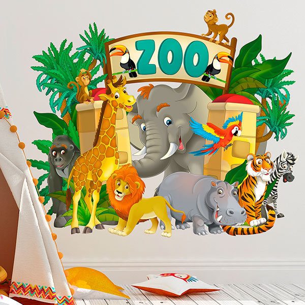 Stickers for Kids: Zoo Adventure