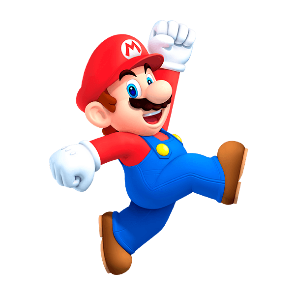 Stickers for Kids: Mario Bros Super Jump