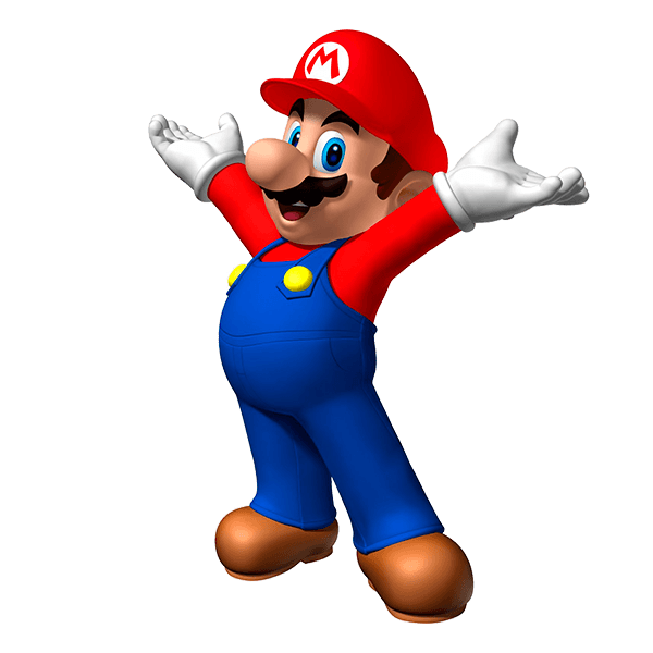 Stickers for Kids: Mario Bros Happy