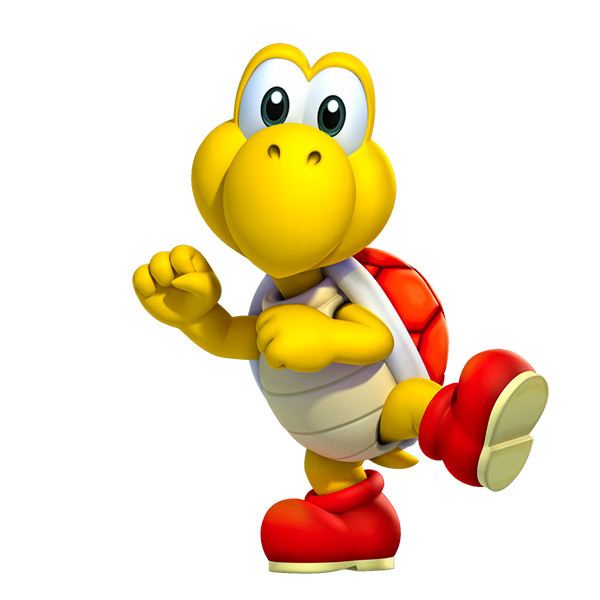Stickers for Kids: Koopa Red