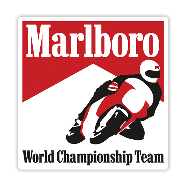 Car & Motorbike Stickers: Marlboro Motorbikes