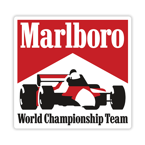 Car & Motorbike Stickers: Marlboro Fórmula 1