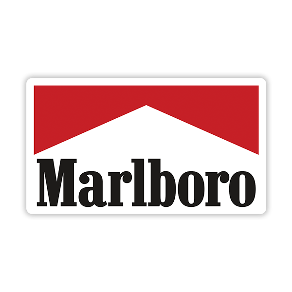 Car & Motorbike Stickers: Marlboro Retro