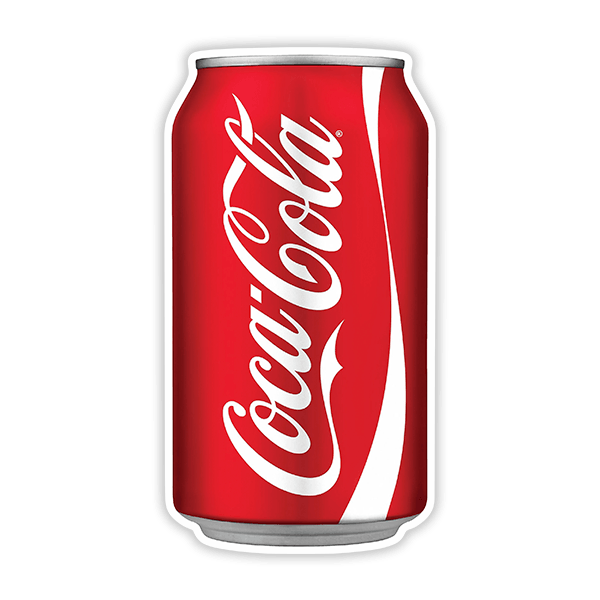 Car & Motorbike Stickers: Coca Cola Can