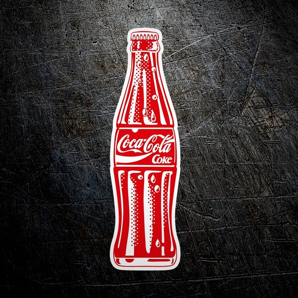 Coca-Cola Red Hand and Bottle Pop Art Floor Graphic