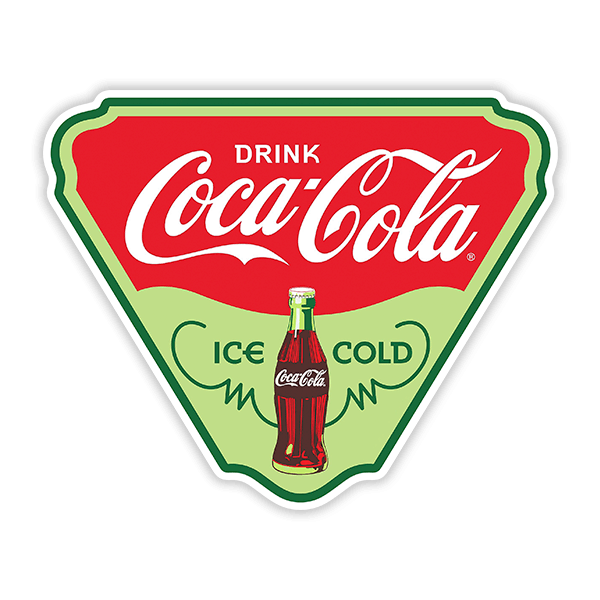 Car & Motorbike Stickers: Coca Cola Poster