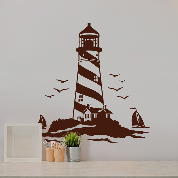 Wall Stickers: Lighthouses and Sailboats