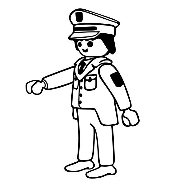 Stickers for Kids: Playmobil Police