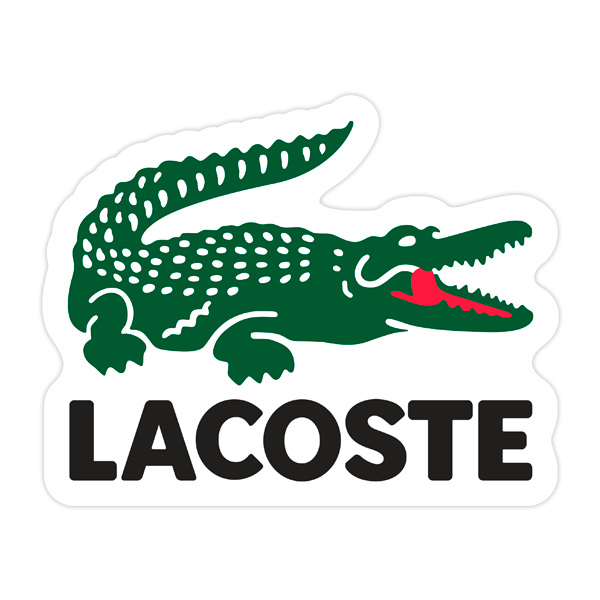 Car & Motorbike Stickers: Lacoste