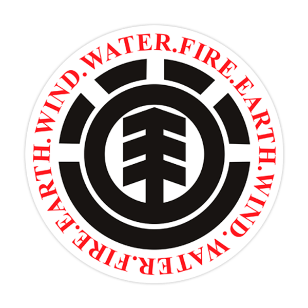 Car & Motorbike Stickers: Element Water Fire
