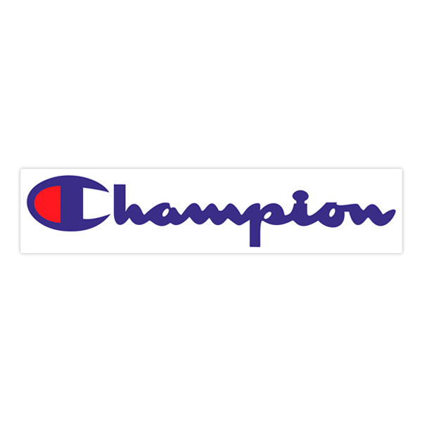 Car & Motorbike Stickers: Champion