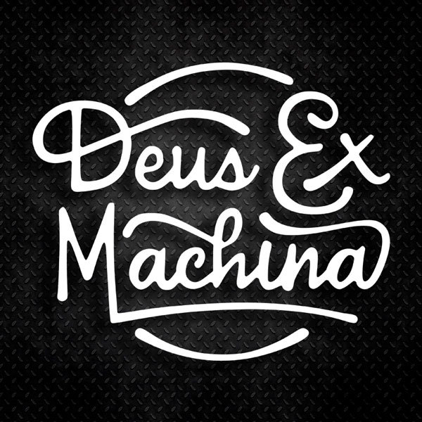 Deus Ex Machina Decal Sticker - DEUS-EX-MACHINA-DECAL