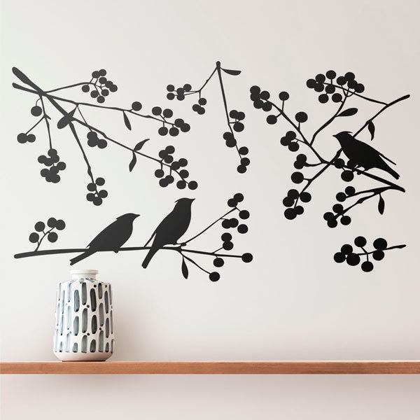 Wall Stickers: Bird Silhouettes