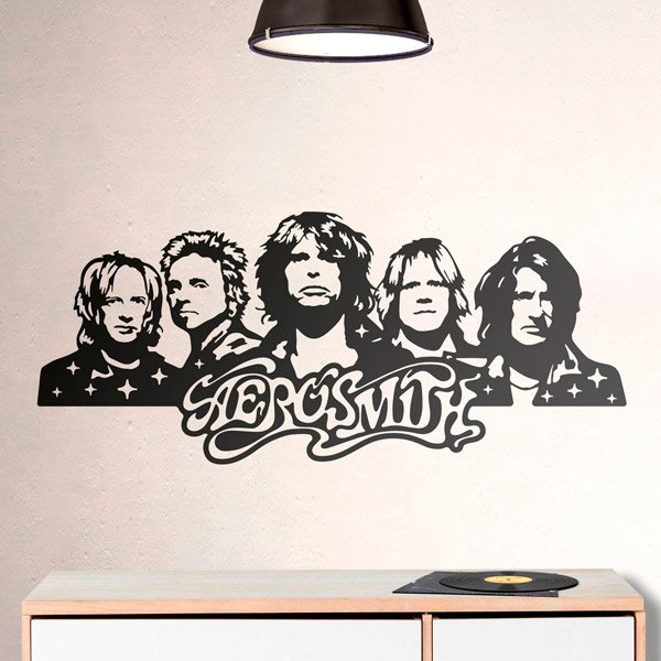 Wall Stickers: Aerosmith Rock