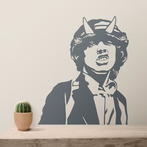 Wall Stickers: Angus Young ACDC