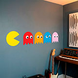 Wall Stickers: Pac-Man and 4 Ghosts 12