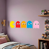 Wall Stickers: Pac-Man and 4 Ghosts 14