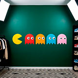 Wall Stickers: Pac-Man and 4 Ghosts 16
