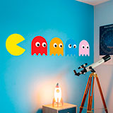 Wall Stickers: Pac-Man and 4 Ghosts 17