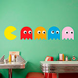 Wall Stickers: Pac-Man and 4 Ghosts 21