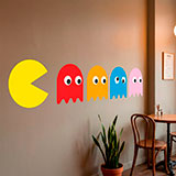Wall Stickers: Pac-Man and 4 Ghosts 7