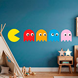 Wall Stickers: Pac-Man and 4 Ghosts 8