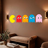 Wall Stickers: Pac-Man and 4 Ghosts 11