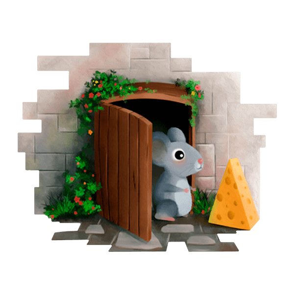 Wall Stickers: Mr. Mouse's House