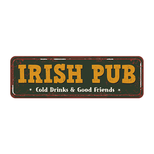 Wall Stickers: Irish Pub