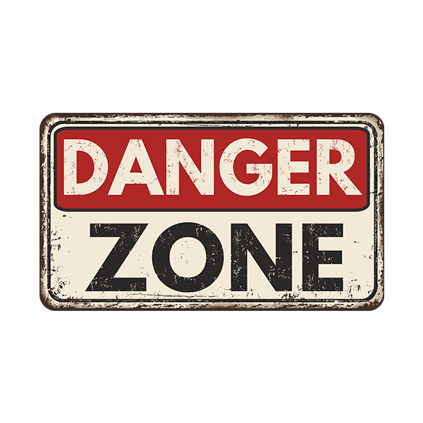 Wall Stickers: Danger Zone