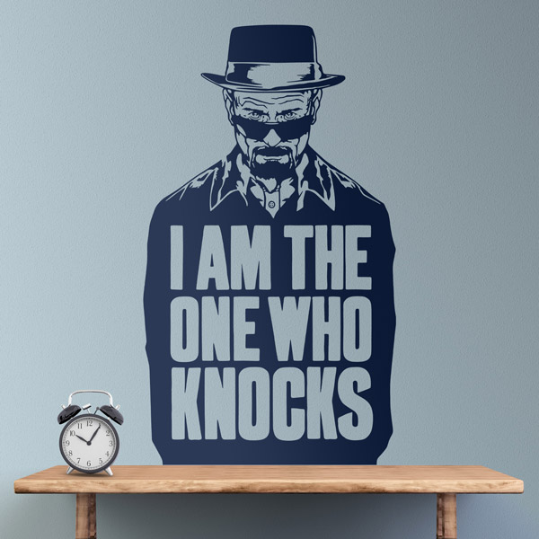 Wall Stickers: Breaking Bad - I am the who knocks