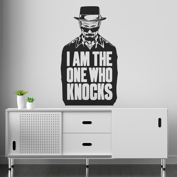 Wall Stickers: Breaking Bad - I am the who knocks