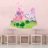Stickers for Kids: Pink castle 4