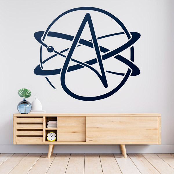 Wall Stickers: Atheist Symbol