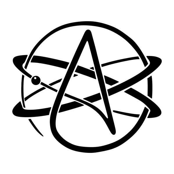 Wall Stickers: Atheist Symbol