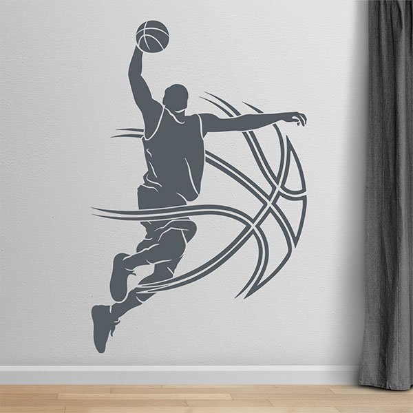 Wall Stickers: Basketball player