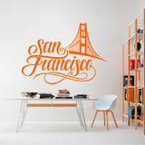 Wall Stickers: San francisco Golden Gate 2