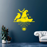 Wall Stickers: Raven Bat Spider Hat 2
