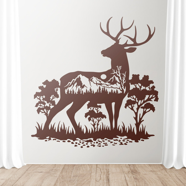 Wall Stickers: Meadow deer