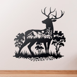 Wall Stickers: Meadow deer 2