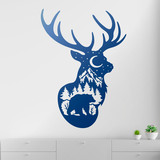 Wall Stickers: Deer Silhouette 2