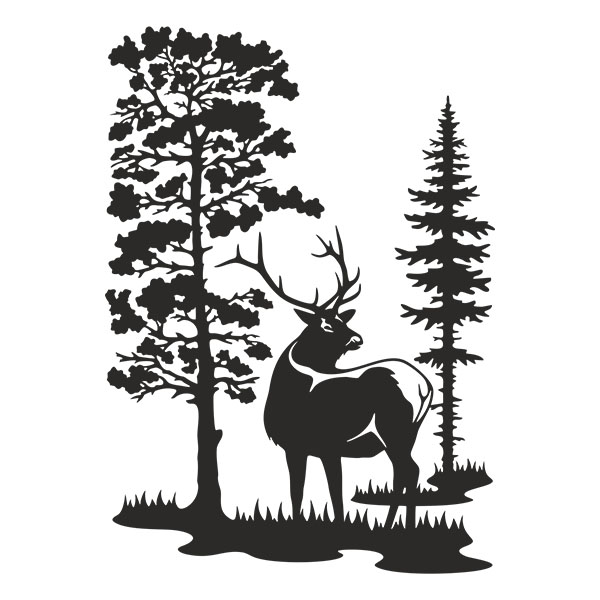 Wall Stickers: Deer observing
