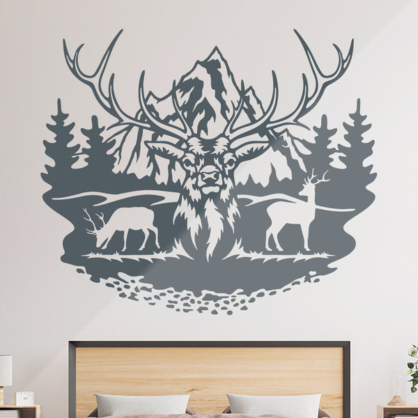 Wall Stickers: Deer Front