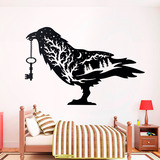 Wall Stickers: Raven With Key 2